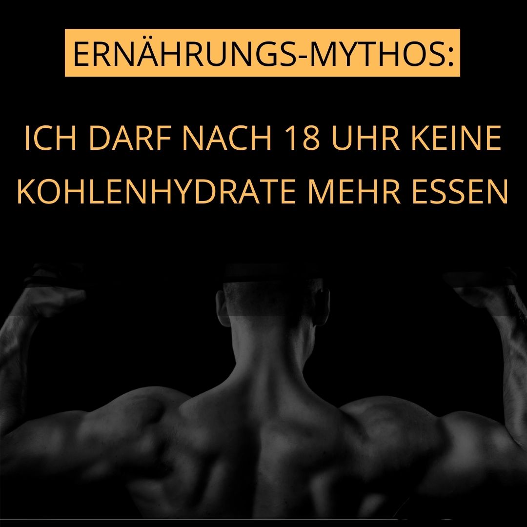 Read more about the article Kohlenhydrate nach 18:00 Uhr?