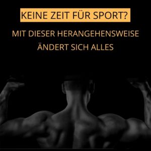 Read more about the article Keine Zeit für Sport?